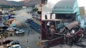 Mardin'de 19 kişinin feci şekilde öldüğü şüpheli kazada tır şoförlerinin ilk ifadesi şaşkına çevirdi
